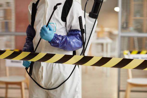 Professional Sewage Cleanup technician working in Harkers Island, NC